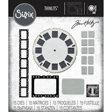 Sizzix - Thinlits Die Set Vault Picture Show 15pcs