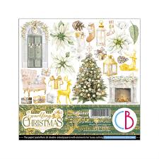 Sparkling Christmas Fussy Cut Pad 6""x6"" 24/Pkg