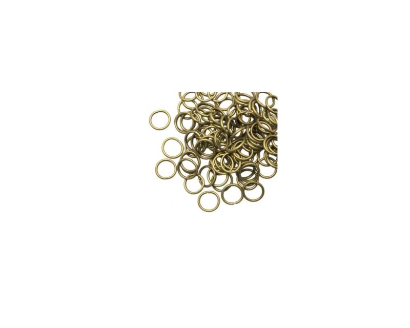 Buigringen (10 mm) Brons (100 Stuks) dikte 1 mm