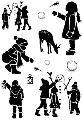 Card-io Clear Stempels Winter Fun CCSTWIN-14