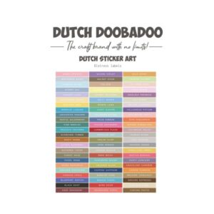 DDBD Dutch Sticker Strips Oxide