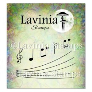 Lavinia Clear Stamp Musical Notes Large LAV738