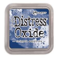 Ranger Tim Holtz Distress Oxide Ink Pad Chipped Sapphire