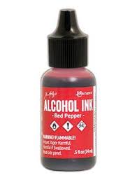 Ranger Alcohol Ink Red Pepper TIM22152 T