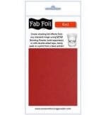 Wow! Fab Foil Red W216-RE80