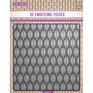 Background 3D Embossing Folder, Leaves