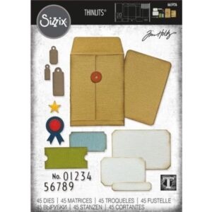 Sizzix Thinlits Die Set 45PK Collector