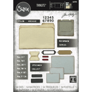 Sizzix Thinlits Die Set 54PK Specimen