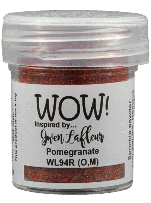 Wow! Embossing Poeder - Pomegranate WL94R