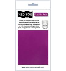 Wow! Fab Foil Satin Fuschia W216-FU35