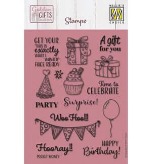 Nellie's Choice Clear Stamps Celebrations 16st.