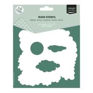 Vaessen Creative Stencil Zon & Wolken 14*14cm