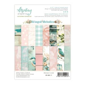Mintay Winged Melodies 6x8 Inch Add-On Paper Pack