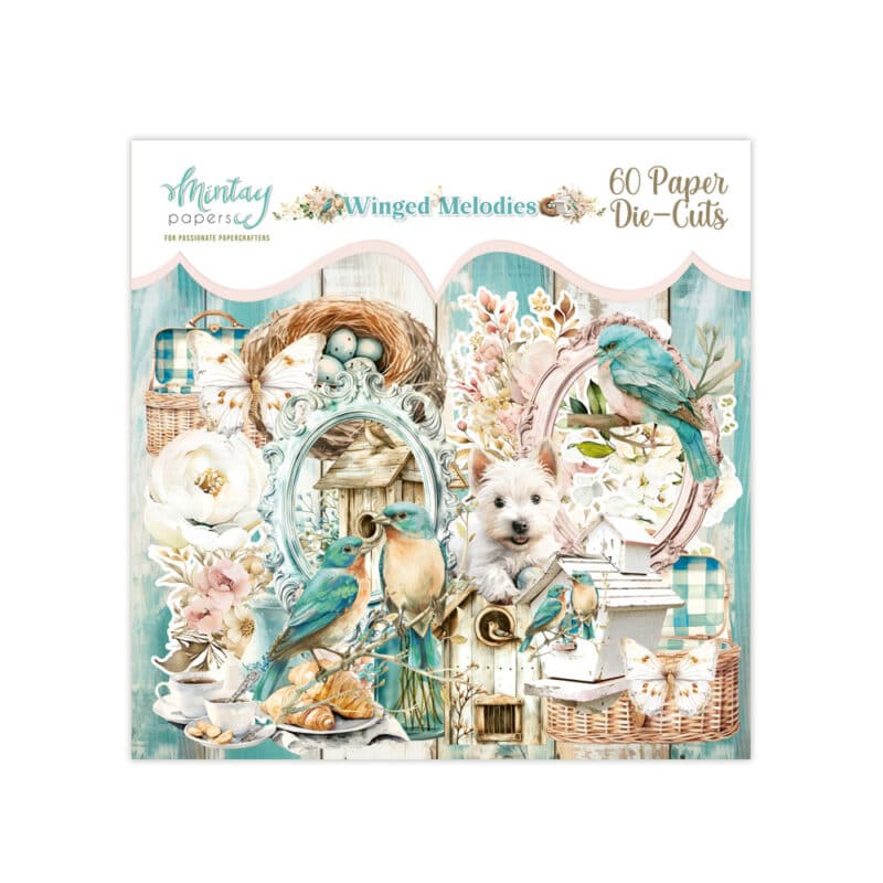 Mintay Winged Melodies Paper Die-Cuts (60pcs)