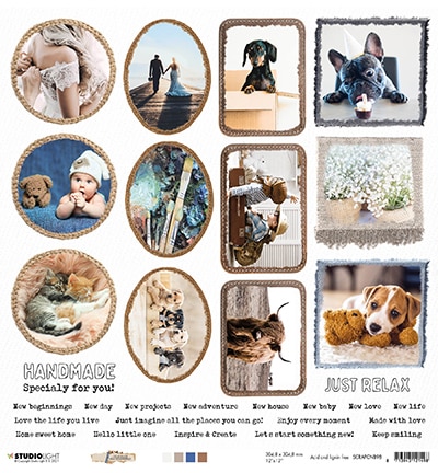 SL Scrap 200gr Celebrate new beginnings 305x305mm nr.98
