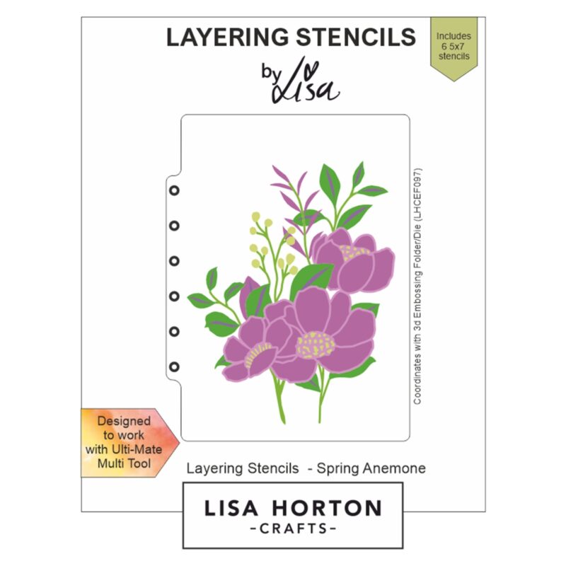SPRNG ANME-LISA HORTON STENCILS