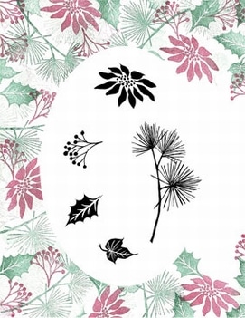 Card-io Majestix Clear Stamp MACL-01 Classic Christmas