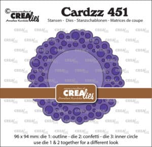 Crealies Cardzz Snijmal Confetti Cirkels CLCZ451