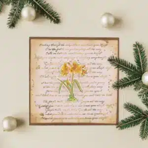 Vaessen Creative 3D Embossing Folder Jingle Bells 15x15cm 3625-0115