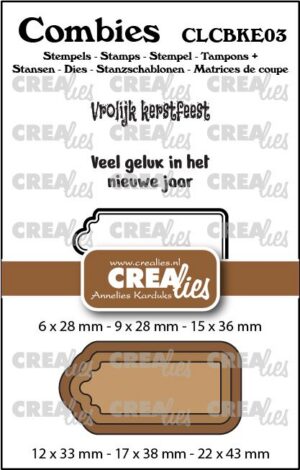 Crealies - Kerst 03 (CLCBKE03)