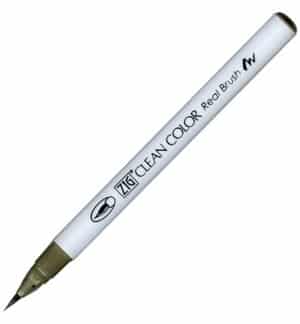 Kuretake-ZIG Markers - green gray (RB-6000AT/093)