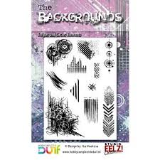 Studio EELZ - Clear Stamps - The Backgrounds - Stripes and Cicles (2025004)
