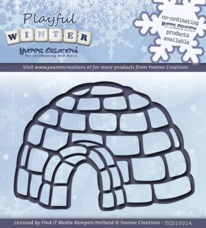 Yvonne Creations - Die - Playful Winter - Igloo (YCD10014)