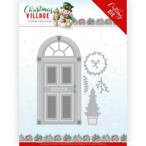 Yvonne Creations - Dies - Christmas Village - Christmas Door (YCD10210)