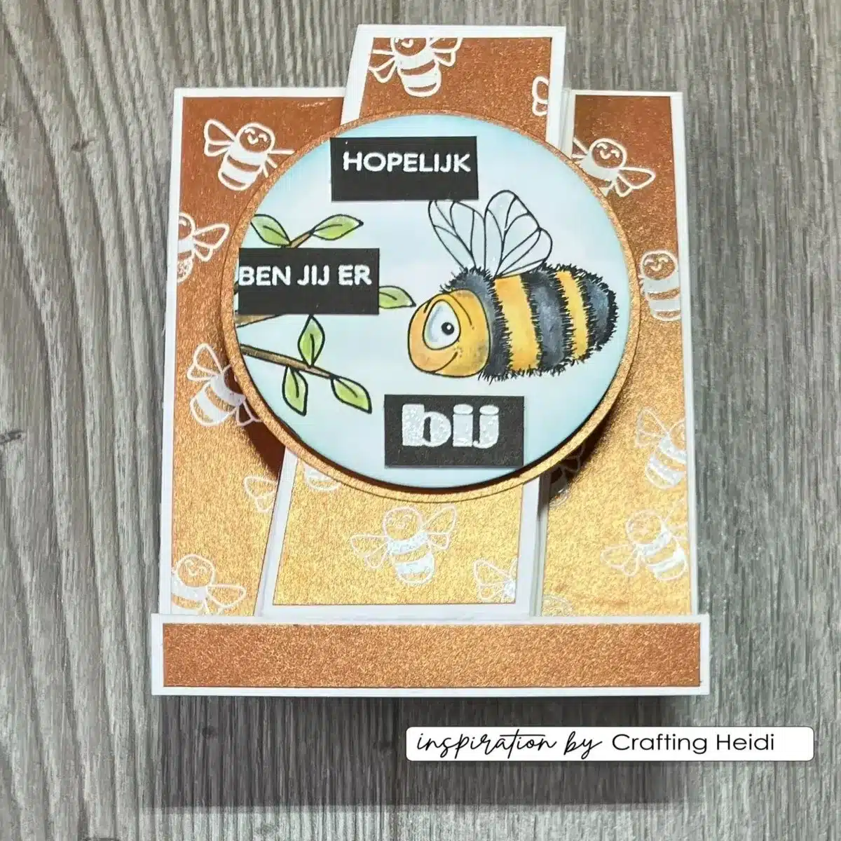 Vaessen Creative - Clear Stamps by Carla Creates - Bee 13st. (CAR0303)